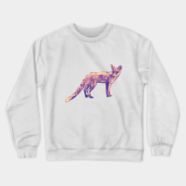 A foxy fox or vixen Crewneck Sweatshirt by Nigh-designs